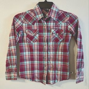 Cruel Girl western shirt size 8 med girl's.